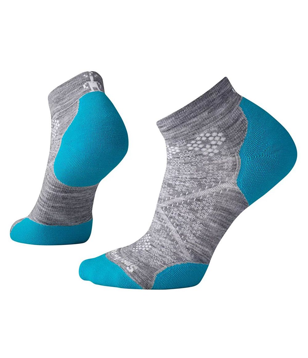 The North Face Smartwool Phd® Run Light Elite Low Cut Socken Damen - HellGrau CH-249NDWX